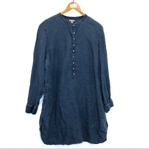J. Jill Linen Button Tunic